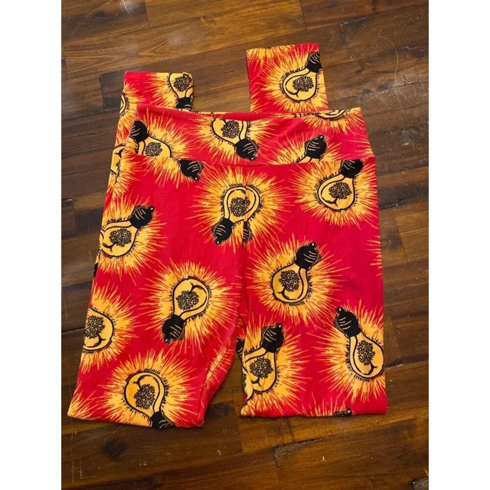 Lularoe OS Lightbulb Tree Leggings